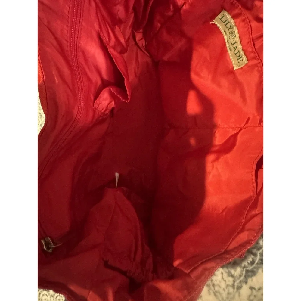 Lily And Jade Diaper Bag Organizer Red